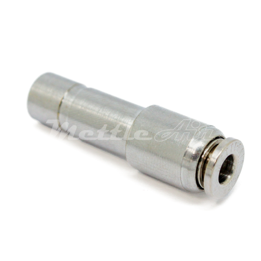 Nickel-Plated Brass Push to Connect Straight Plug-In Reducer 10 mm OD - 4 mm OD