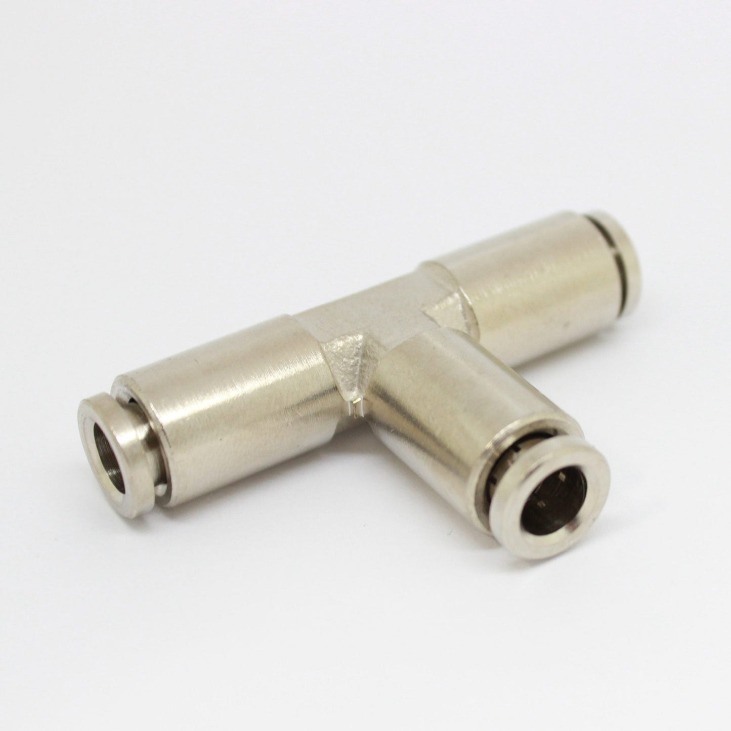 Brass Tee Union Push to Connect Fitting 3/8" OD - 3/8" OD CLEARANCE