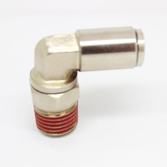 Brass Elbow Push To Connect Fitting 5/32" OD x 1/4" NPT Male CLEARANCE