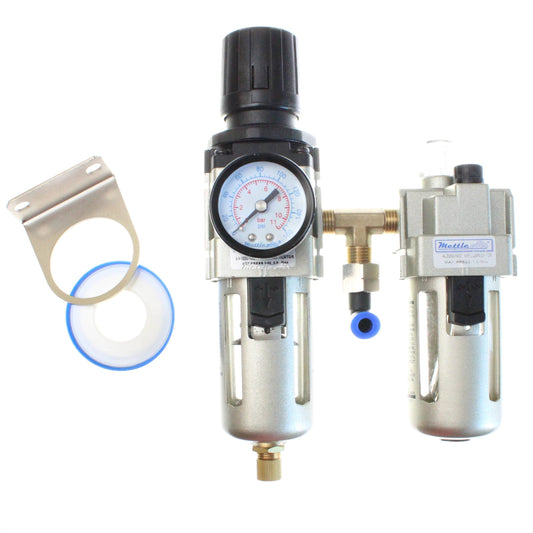 UNIVERSAL 1/4" NPT Tire Changer/Bead Breaker Filter Regulator MettleAir ATC3000-N02